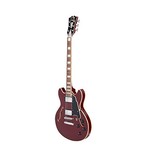 D'ANGELICO Premier Mini DC Burnt Red