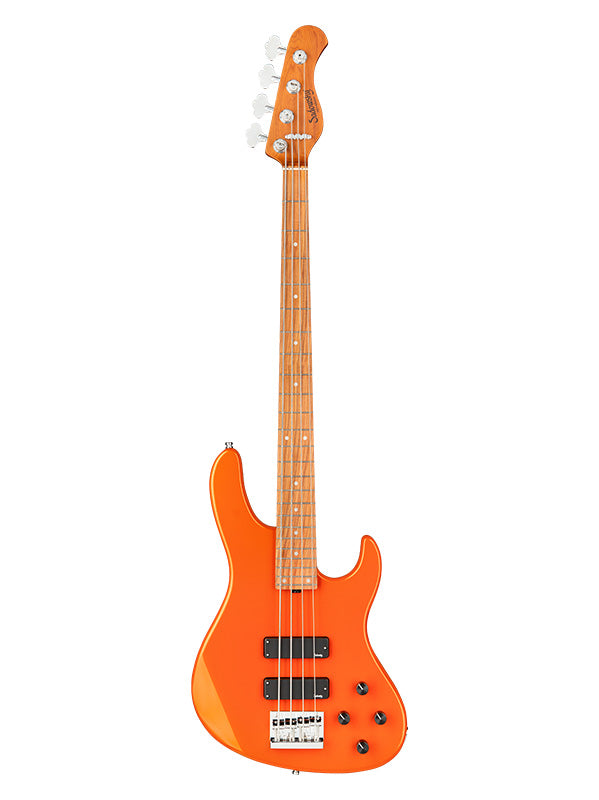 Metroexpress, Modern Bass, 4 cordes, 24 frettes - Candy Apple Orange,Morado