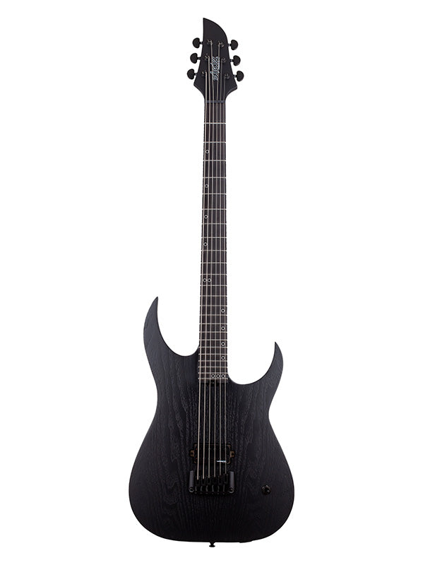 Schecter KM-6 MK-III EX Bariton - Satin Black Open Pore