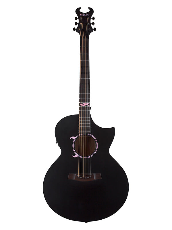 Schecter Machine Gun Kelly électro-acoustique - Satin Black