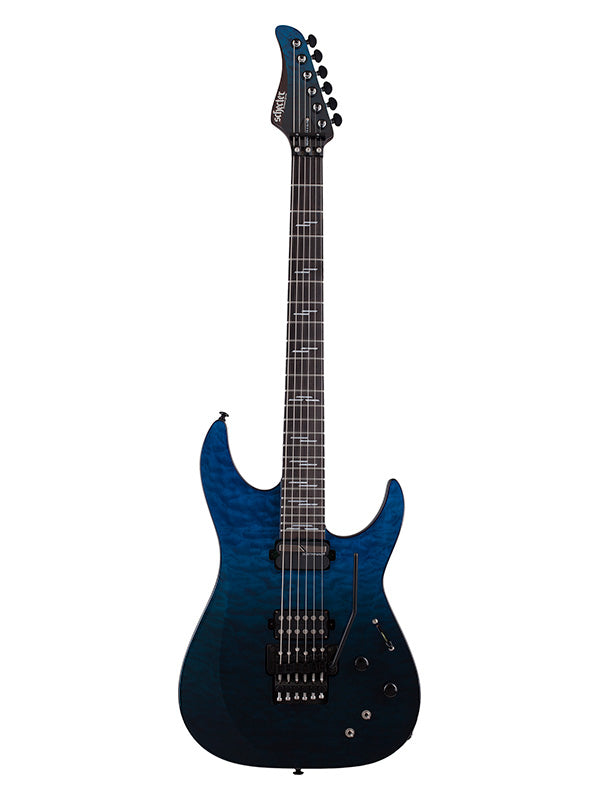 Schecter Reaper 6 Elite Floyd Rose, micro Sustainiac - Deep Blue Ocean