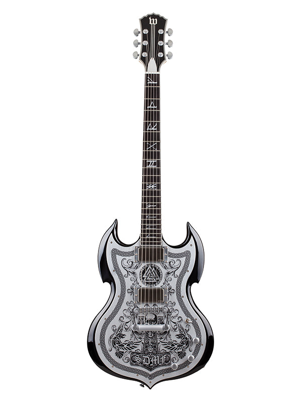 Schecter Zakk Wylde Barbarian - IronWorks Black Burst