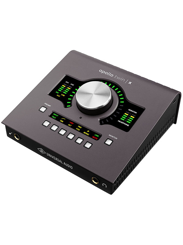 Universal Audio Audio Interfaces - Apollo Twin X QUAD, format Desktop, carte Thunderbolt 3 - MAC/Windows