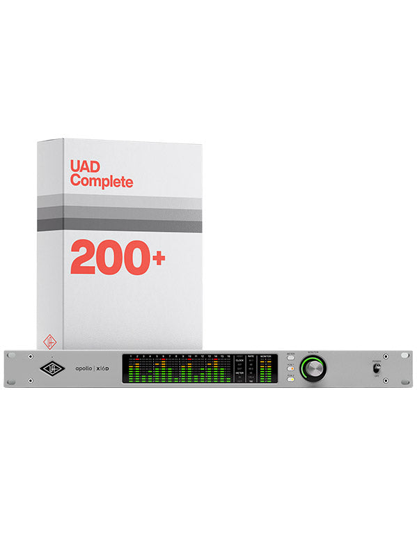 Universal Audio Audio Interfaces - Apollo x16D Ultimate+ Edition, format Rack, carte Thunderbolt 3 avec Dante - MAC/Windows