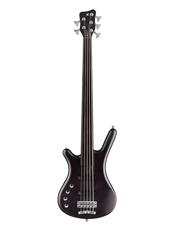Warwick RockBass RockBass Corvette Basic 5 Fretless, gaucher - Nirvana Black Satin
