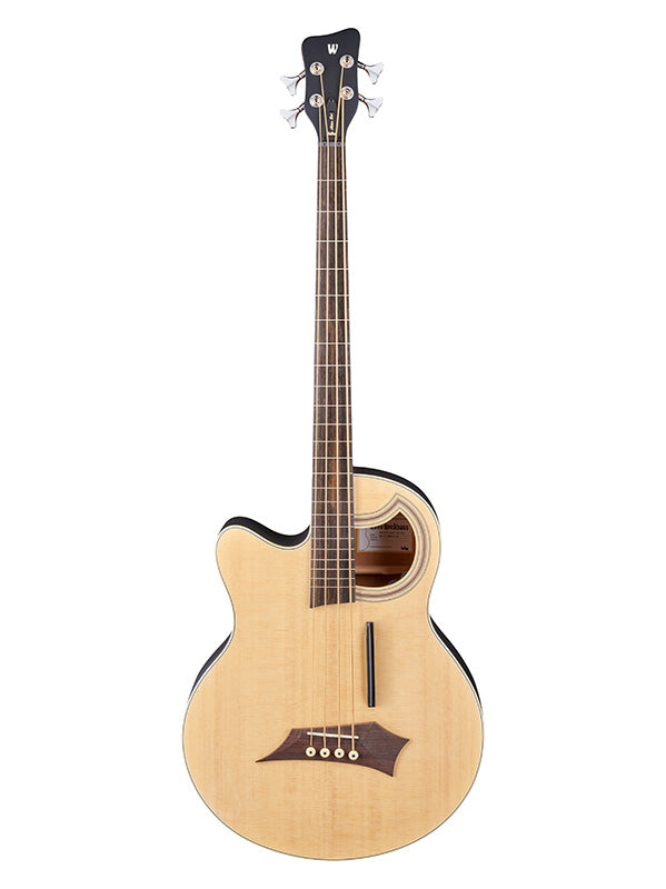 Warwick RockBass RockBass ALIEN Standard 4 Fretless Line, gaucher - Natural Satin