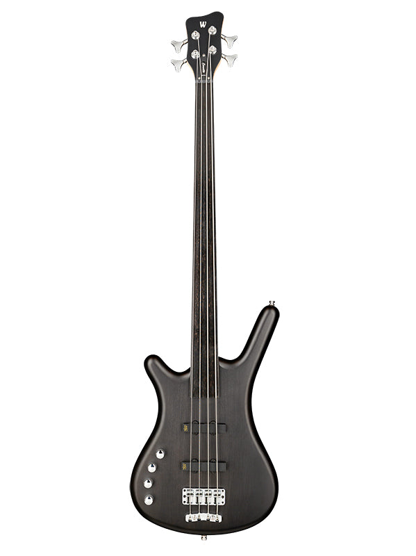 Warwick RockBass RockBass Corvette Basic 4 Fretless, gaucher - Nirvana Black Satin