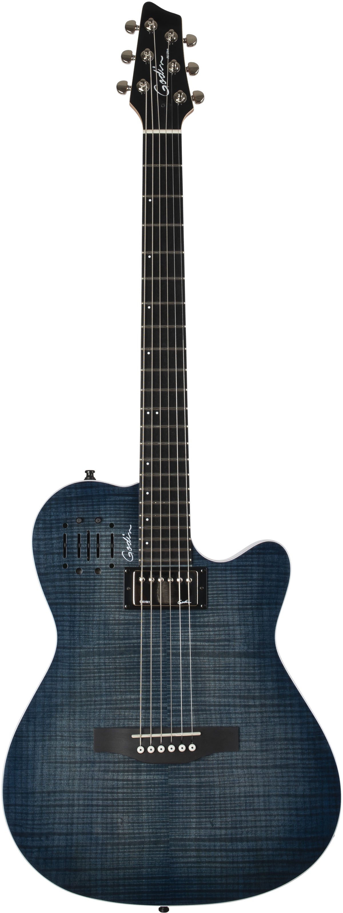 GODIN A6 Ultra Denim Blue Flame