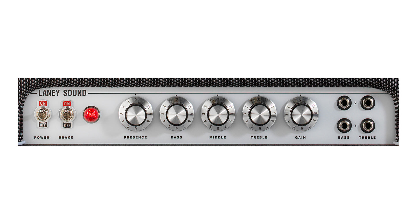 Tête à lampes 3W/0.1W Class A/B (1x 12BH7), préampli à lampes (3x ECC83), Two Notes Torpedo, série Black Country Customs, noir