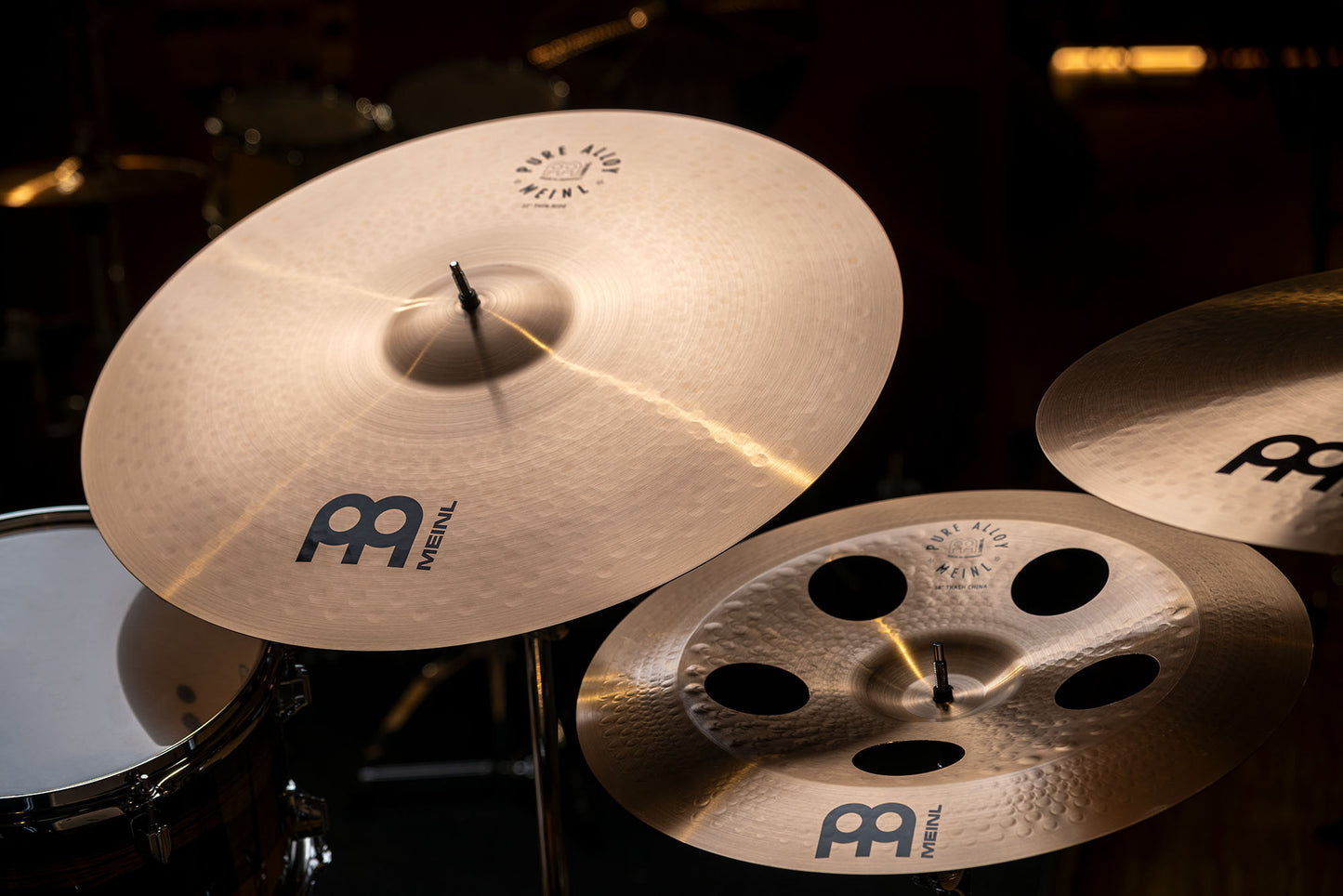 Thin Ride 22" Meinl Pure Alloy fini traditional martelé