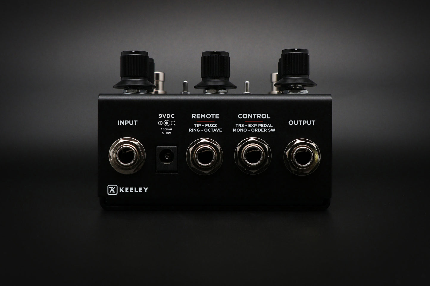 Pédale OCTA PSI, octaver et pitch-shifter combiné à un fuzz analogique, noir