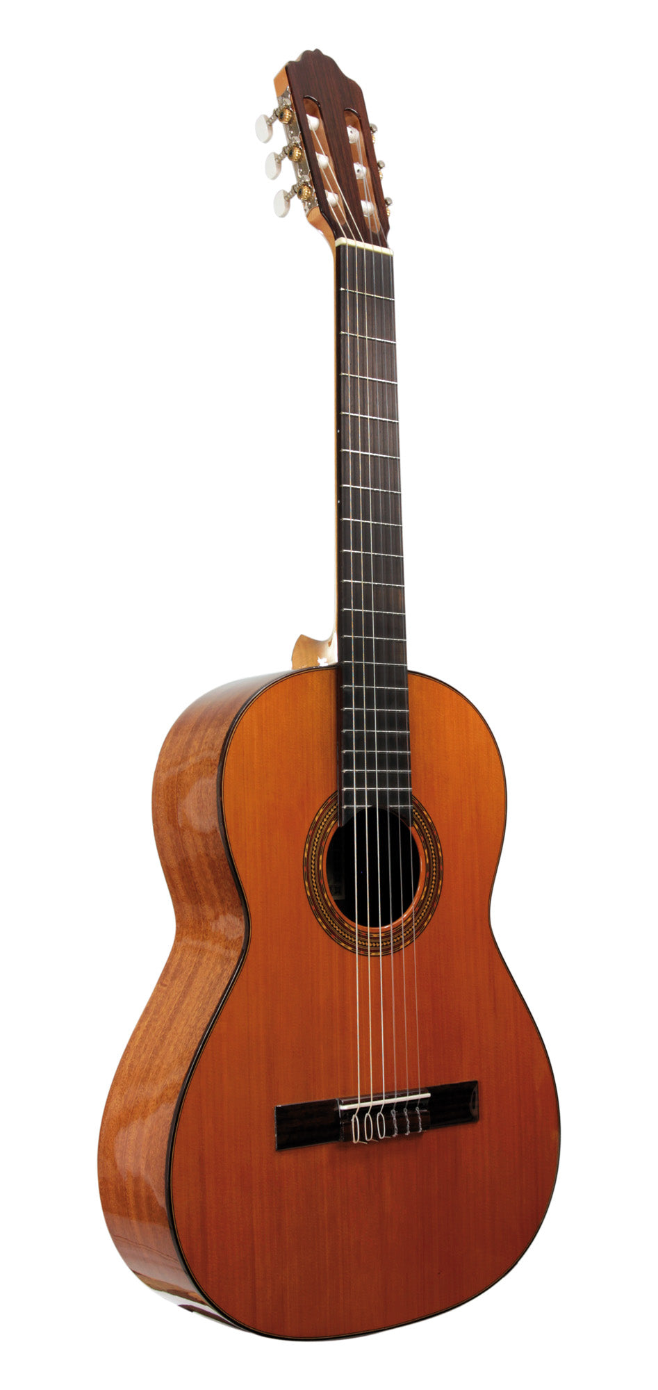 3ST63, modèle 7/8, table cèdre massif, fond et éclisses acajou, touche wenge, corde vibrante 63 cm, sillet 50 mm