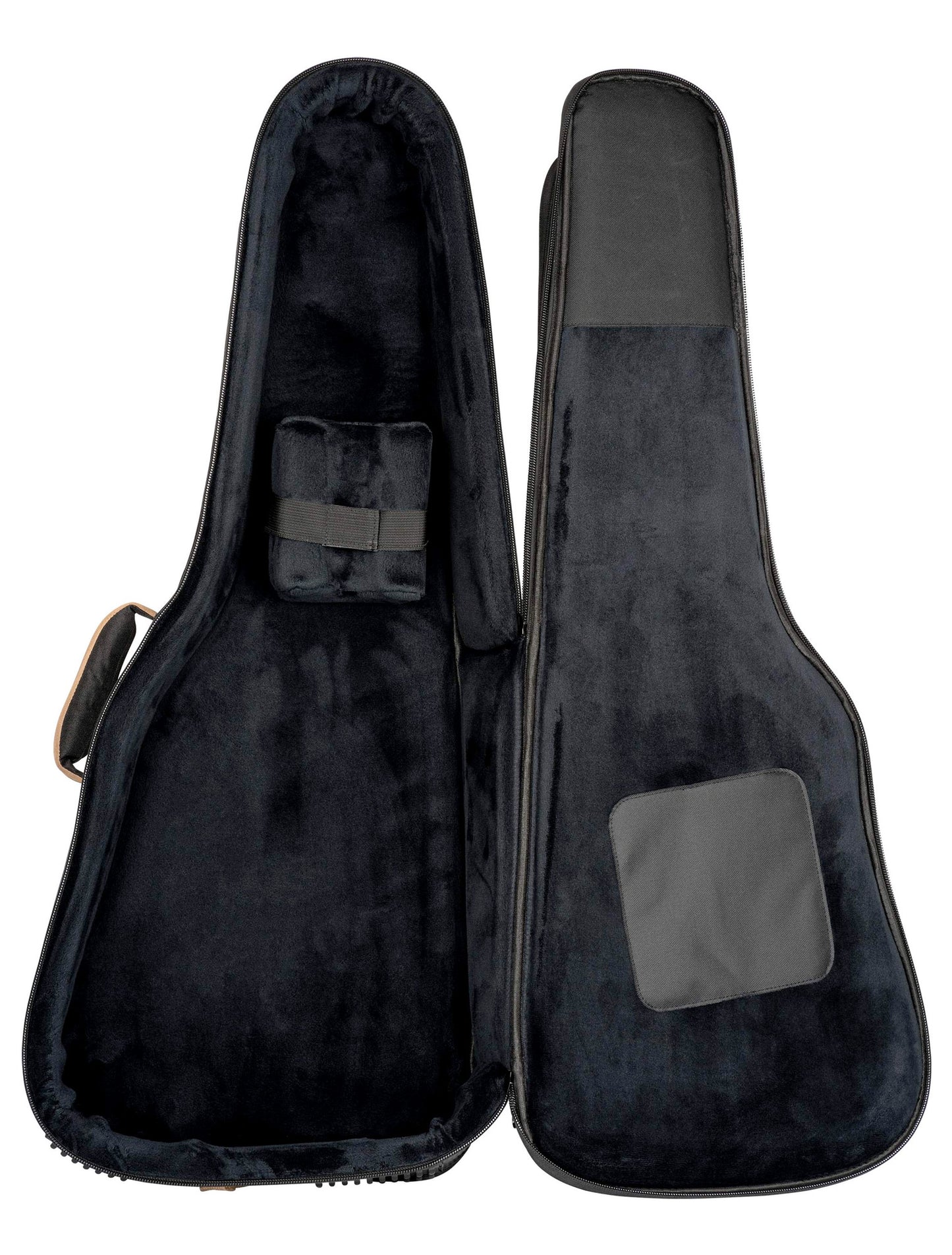 OGBCL-DLX-BK, housse Deluxe pour guitare classique 4/4, coton résistant et déperlant, rembourrage intérieur 20mm, 2 poches, noir