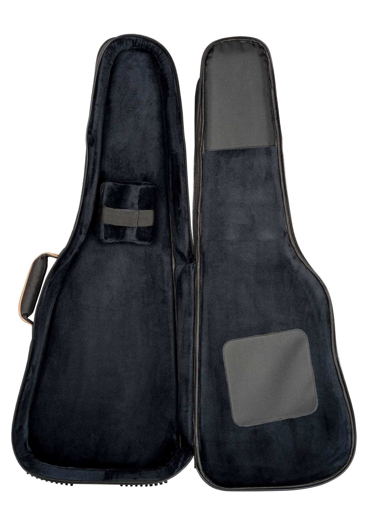 OGBEG-DLX-BK, housse Deluxe pour guitare électrique, coton résistant et déperlant, rembourrage intérieur 20mm, 2 poches, noir