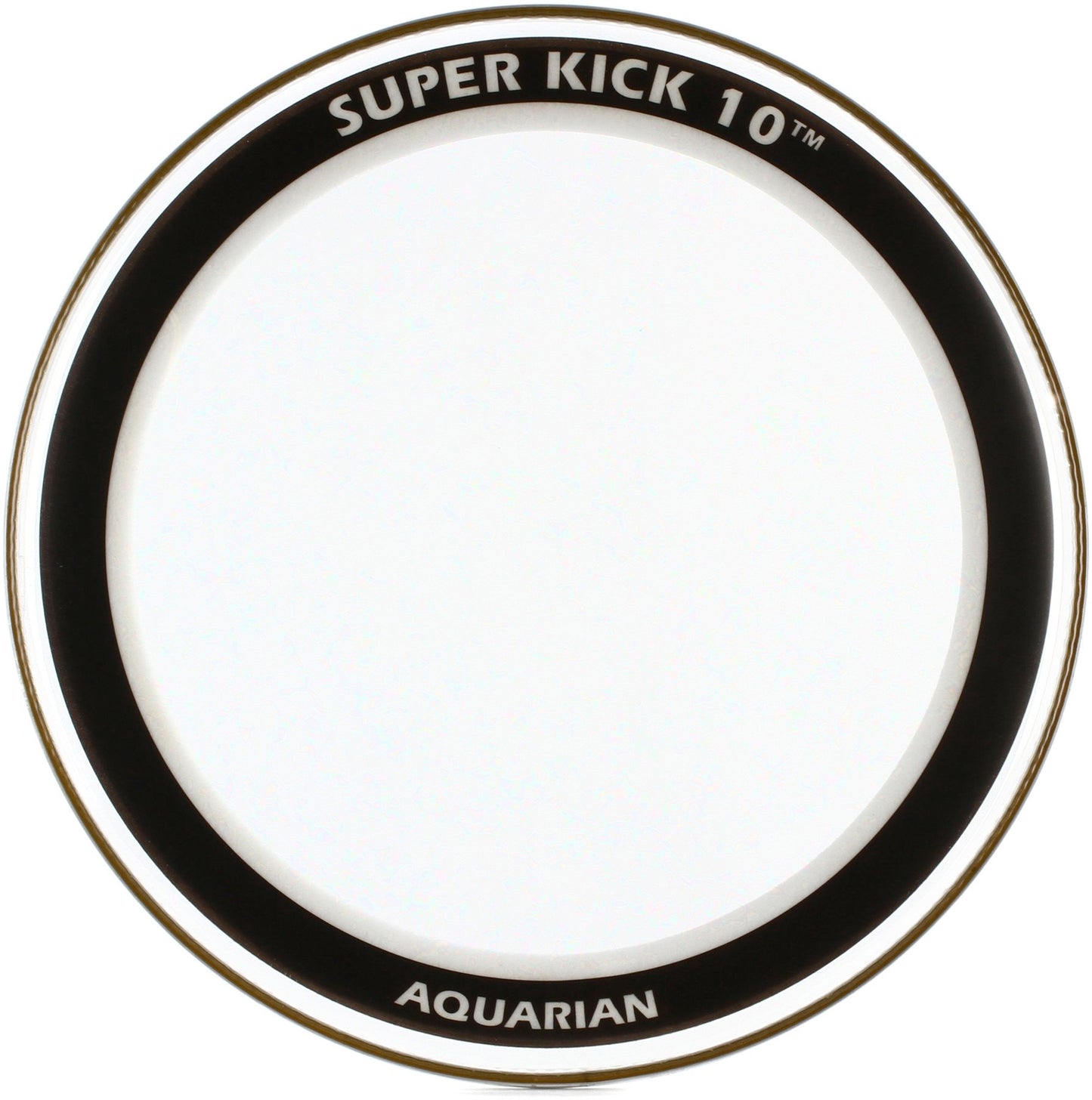 Peau Super-Kick 10 20", 2 plis médium (0.25mm), atténuateur flottant, transparente