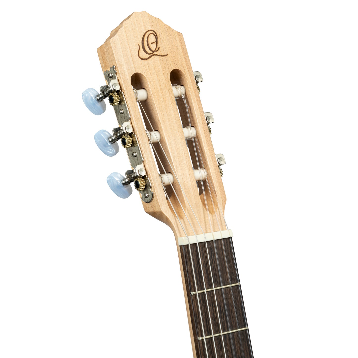 R16S, table épicéa Engelmann massif, fond & éclisses eucalyptus vieilli, manche hêtre (slim 48mm), housse, naturel satiné