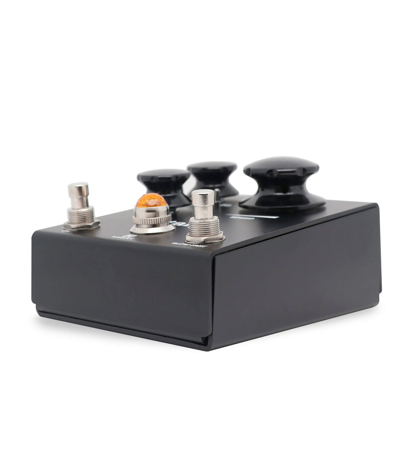 Pédale ROTARY, effet rotary stéréo, 3 courbes d'égalisation, switch Mid Boost, boîtier métal, noir