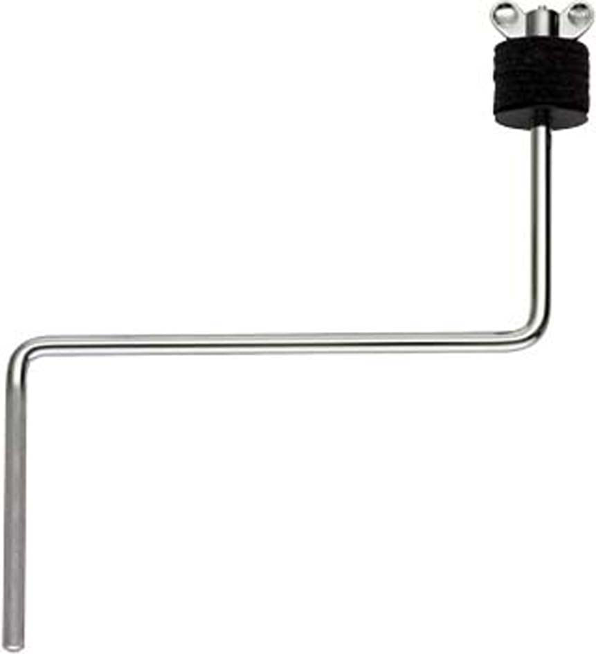 Bras en Z pour cymbale, chromé