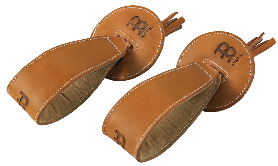 PAIRE POIGNEES CUIR CYMB.PROFESSIONELLE MARRON