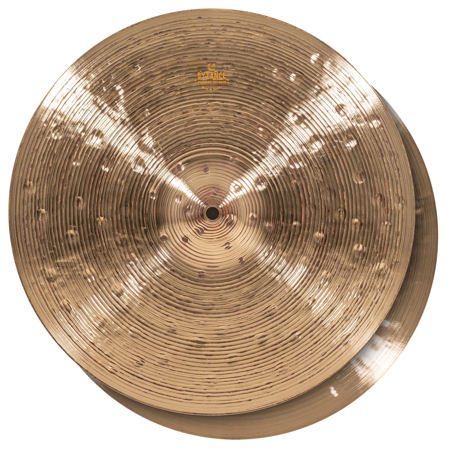 CHARLESTON MEINL BYZANCE 16" FOUNDRY RESERVE, ALLIAGE B20, MARTELÉE A LA MAIN, FINITION TRADITIONNELLE