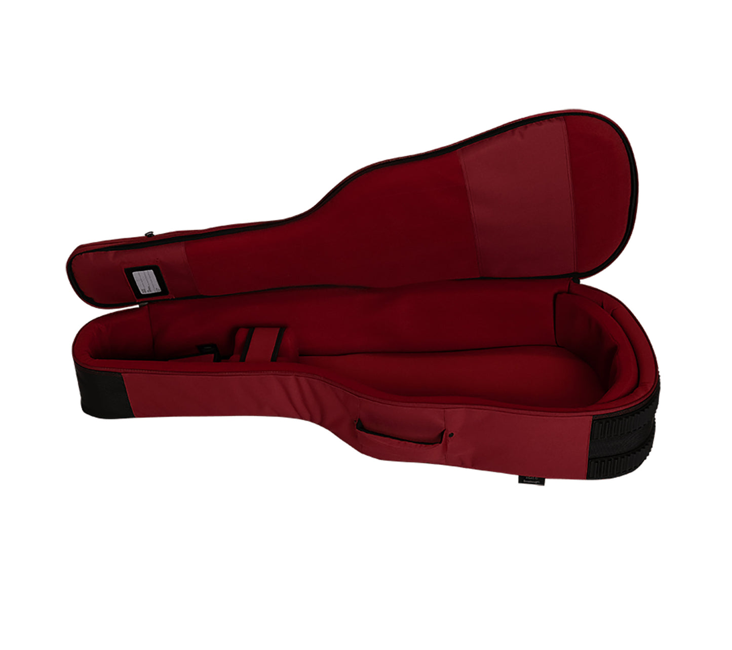 Housse AROSA 5 pour guitare dreadnought, rouge