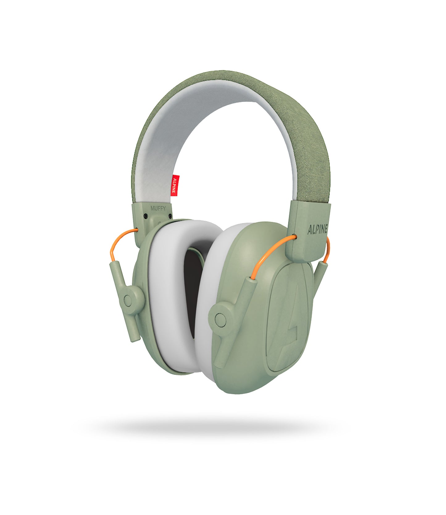 Muffy Kids, casque auditif conçu pour les enfants à partir de 5 ans, atténuation 25 dB, sac de transport, vert