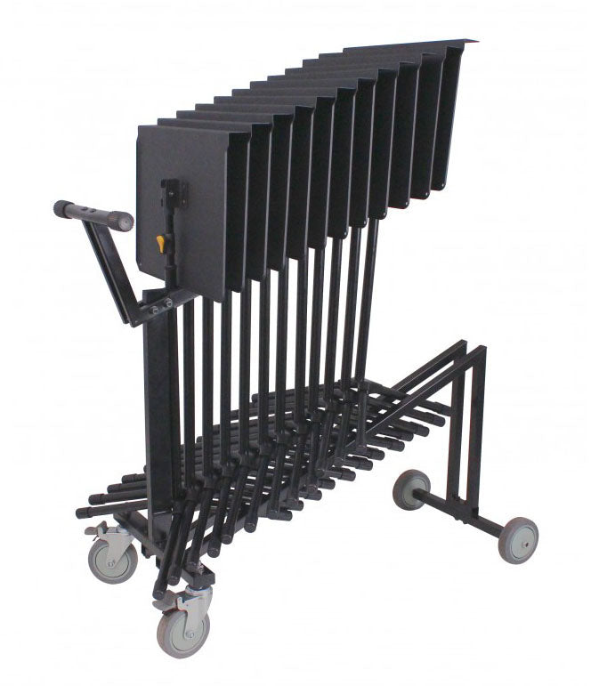 Chariot pour pupitres BS200B, jusqu'à 12 pièces (dimensions: 500 x 110 x 970 mm, poids: 8.2 kg, charge maximale: 45 kg)