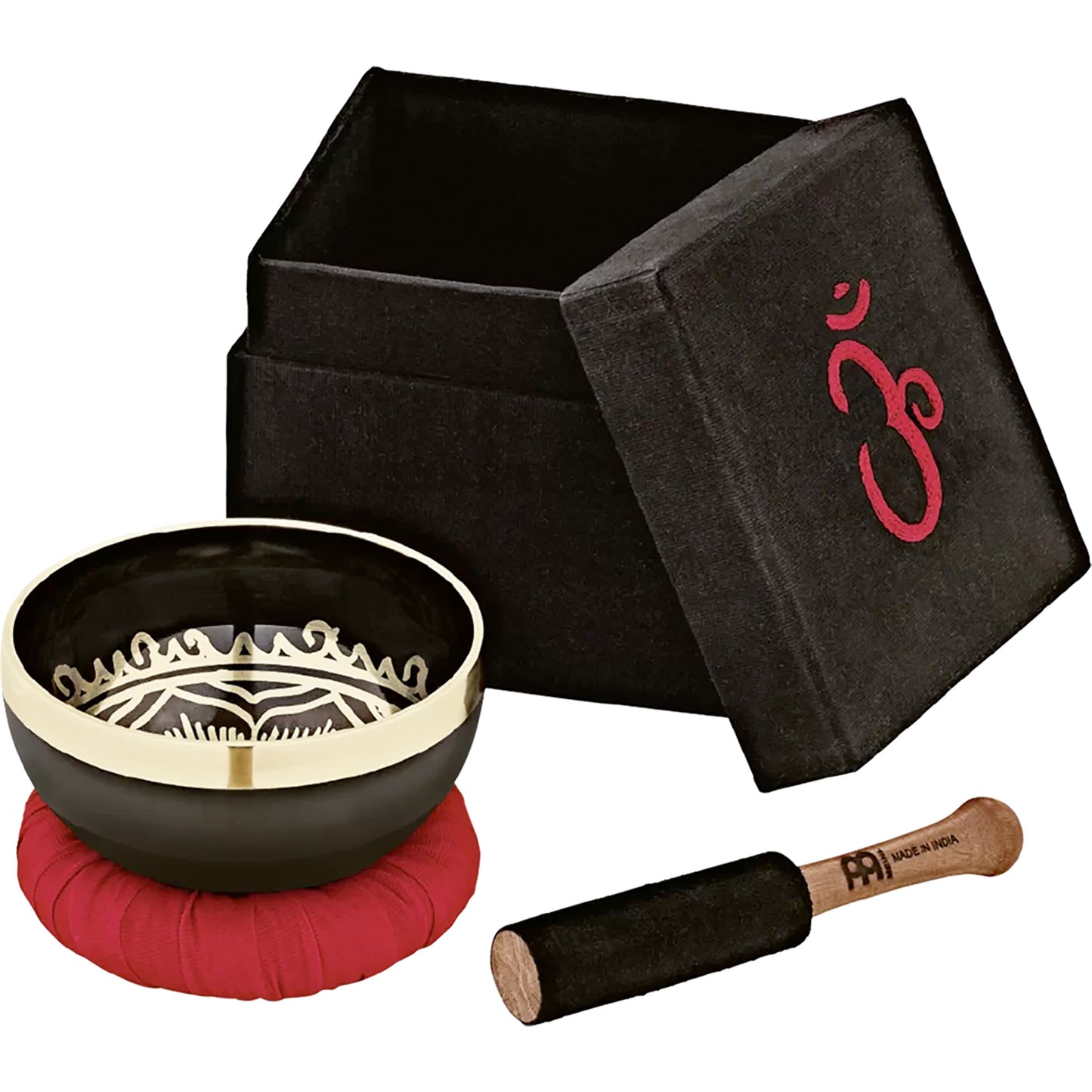 Bol tibétain ornemental OM, 9.5cm, 300g