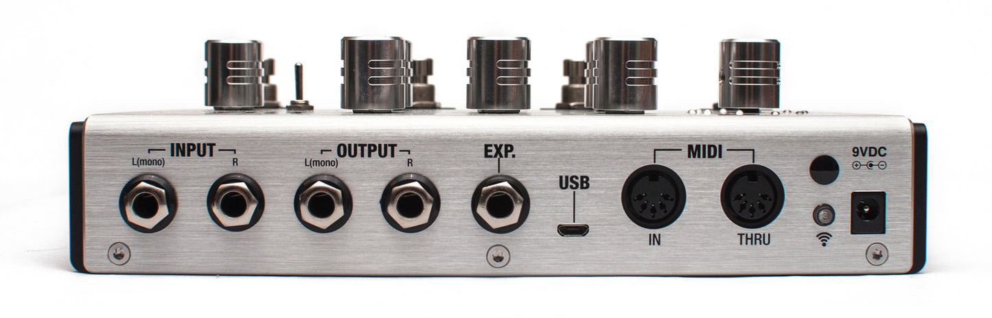 BIAS Delay Pro, pédale délai, 1.3 kg, avec alimentation, noir et gris