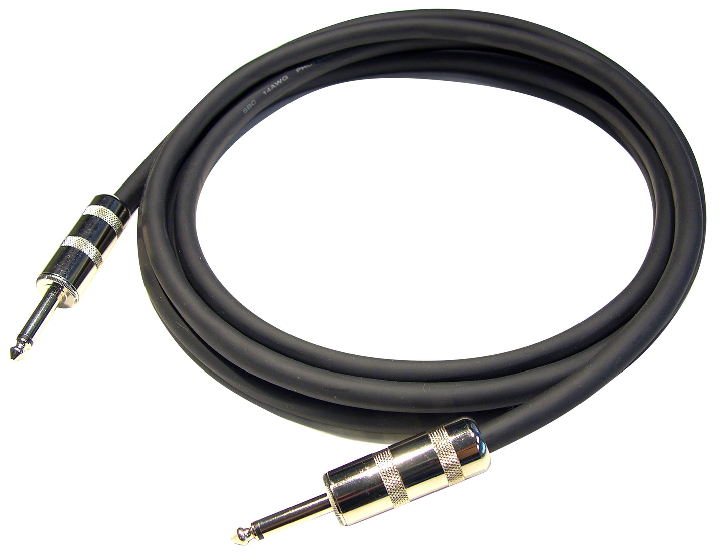 Câble HP Jack/Jack, 5 mètres, noir