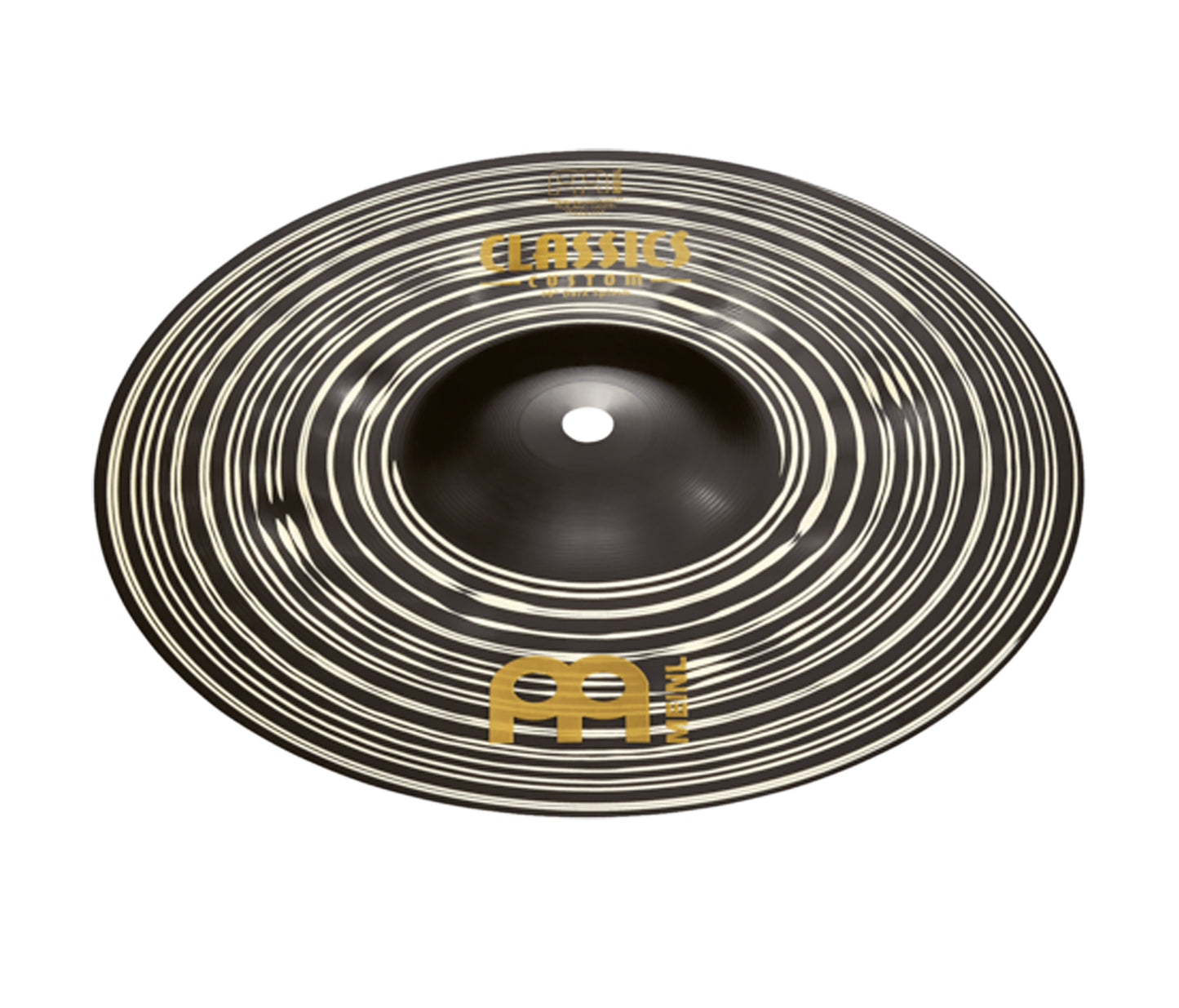 Splash Meinl Classic Custom 8" Dark, alliage bronze B10, finition dark