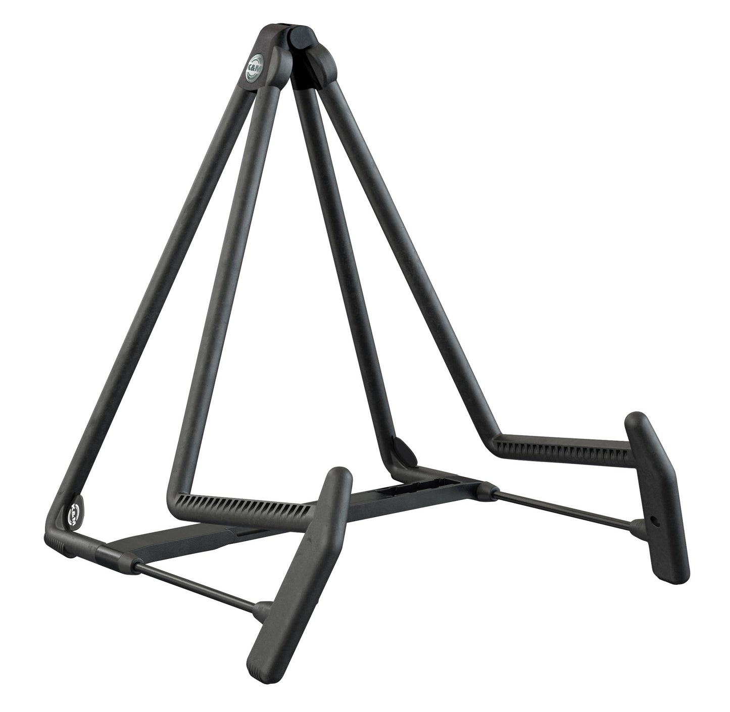 Support pour guitare acoustique HELI 2, modèle pliable, facile à transporter, largeur ajustable de 185 à 230 mm, 0.95 kg, noir