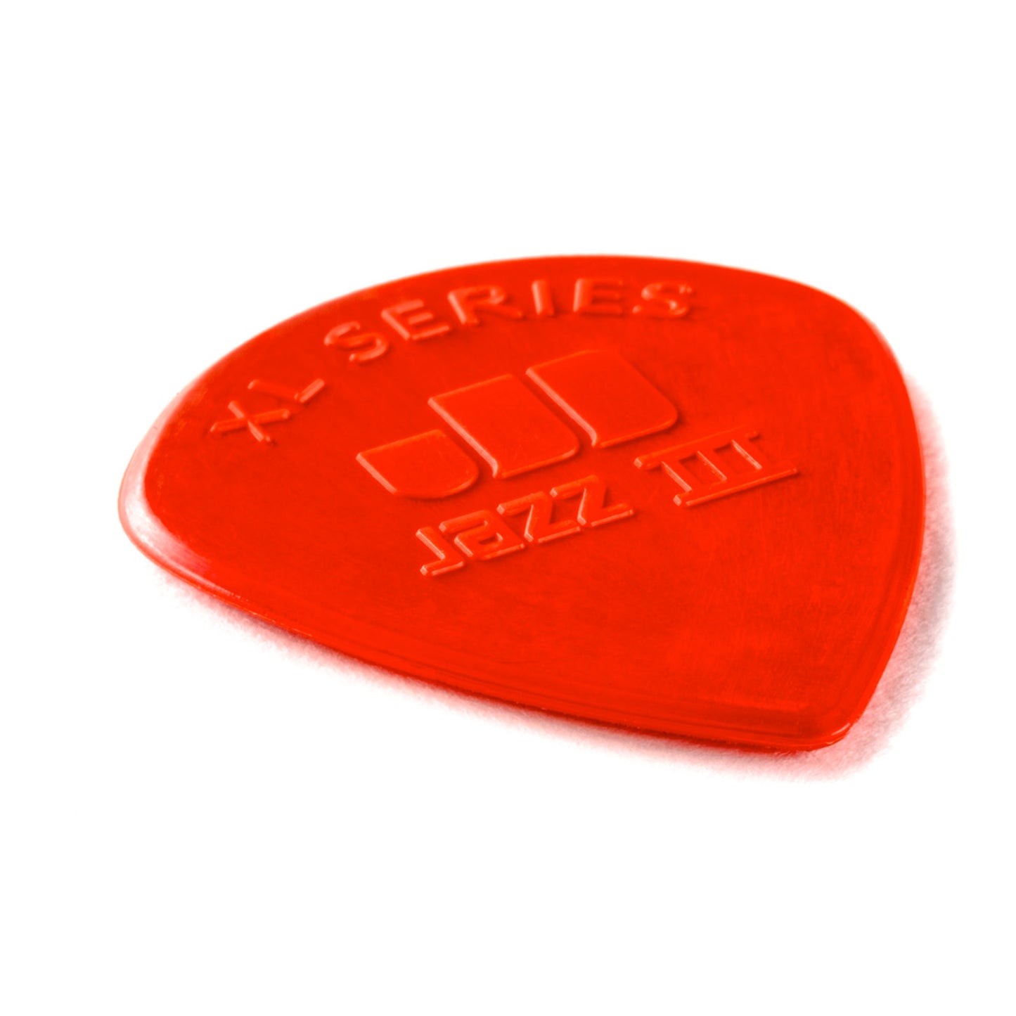 JAZZ III XL, sachet de 6 médiators nylon, rouge