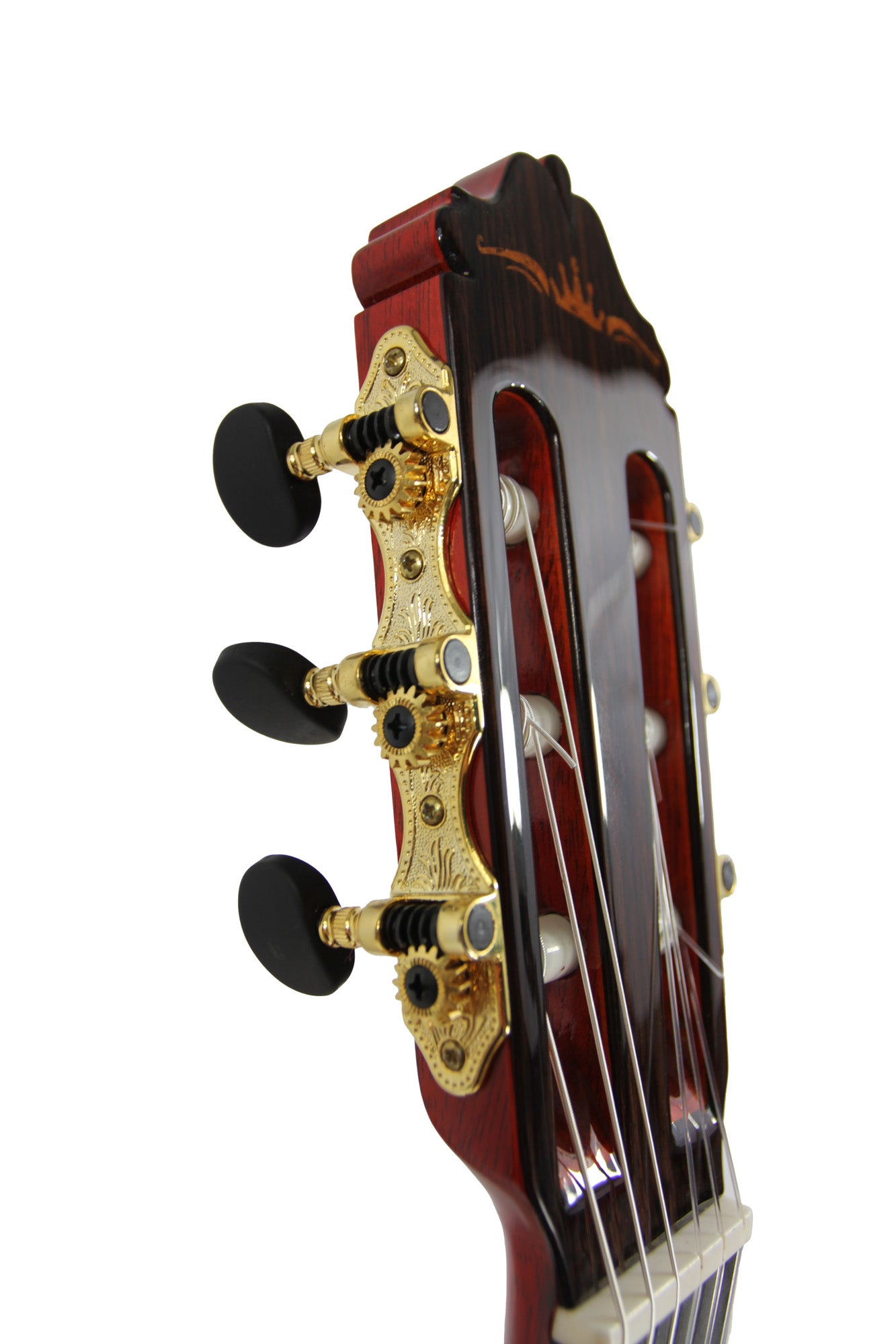 GIPSYKINGS (by André Reyes), Flamenco, table épicéa massif, f/e cyprès massif, EQ Fishman Prefix Pro Blend, rouge brillant