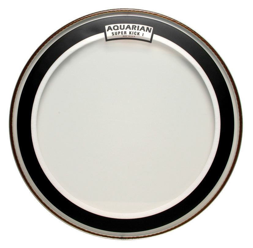 Peau Super-Kick I 20", 1 pli médium (0.25mm), atténuateur flottant, sablée