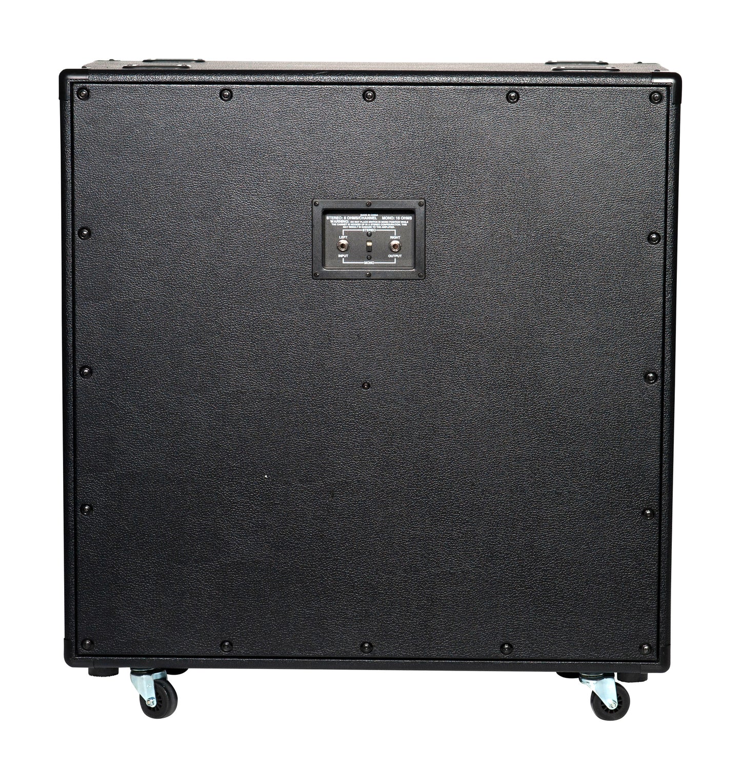 Enceinte guitare 300W, HP 4x 12" Sheffield 1230+, sélecteur Stéréo/ Mono, réédition de la mythique série 6505, finition noir