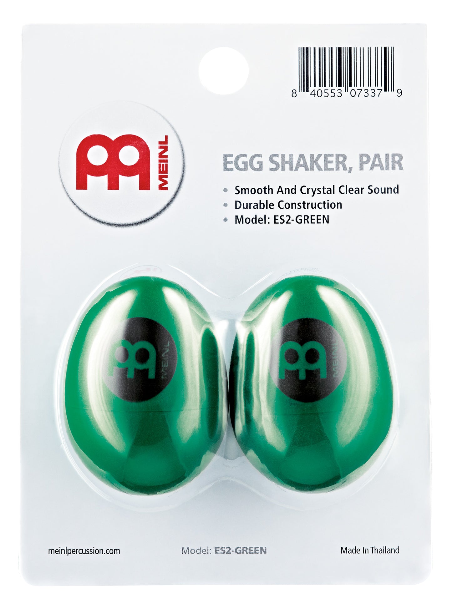 OEUF SHAKER MEINL VERT