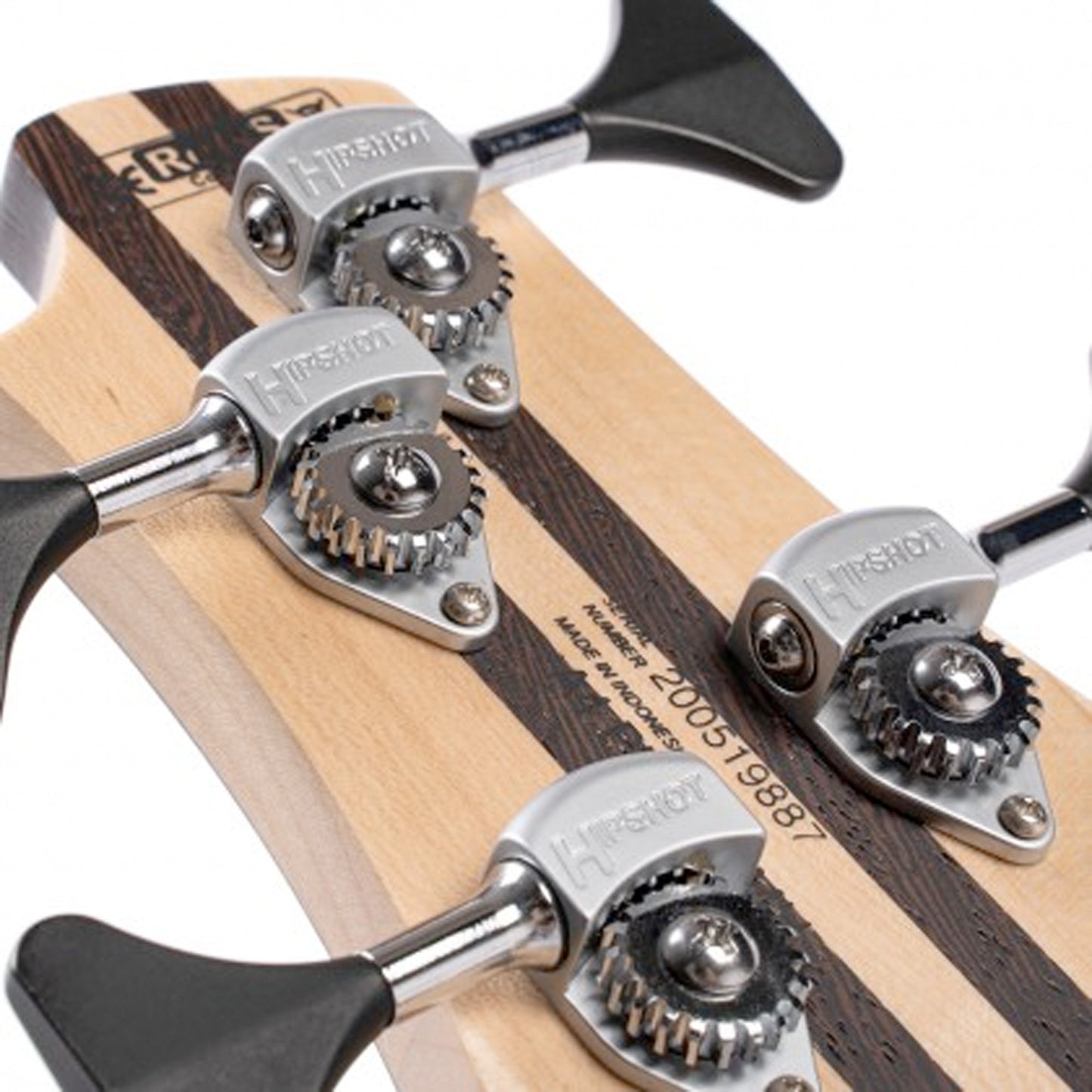 A4 Plus FMMH, table érable flammé, manche traversant 5 pièces érable/panga panga, micros et EQ Bartolini MK-1, bleu noir