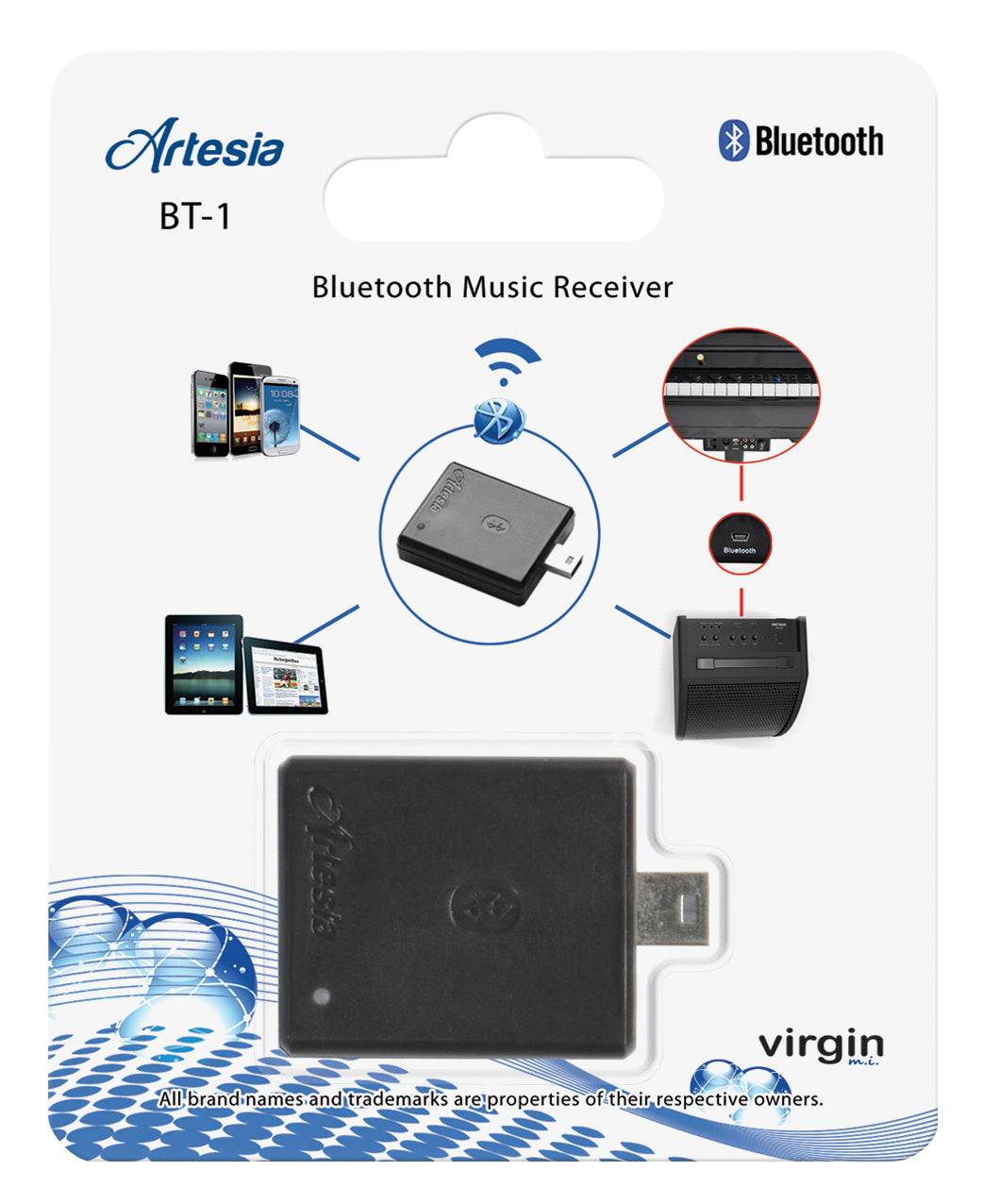 BT-1, récepteur Bluetooth pour piano numérique Orla CDP 101 et Stage Studio