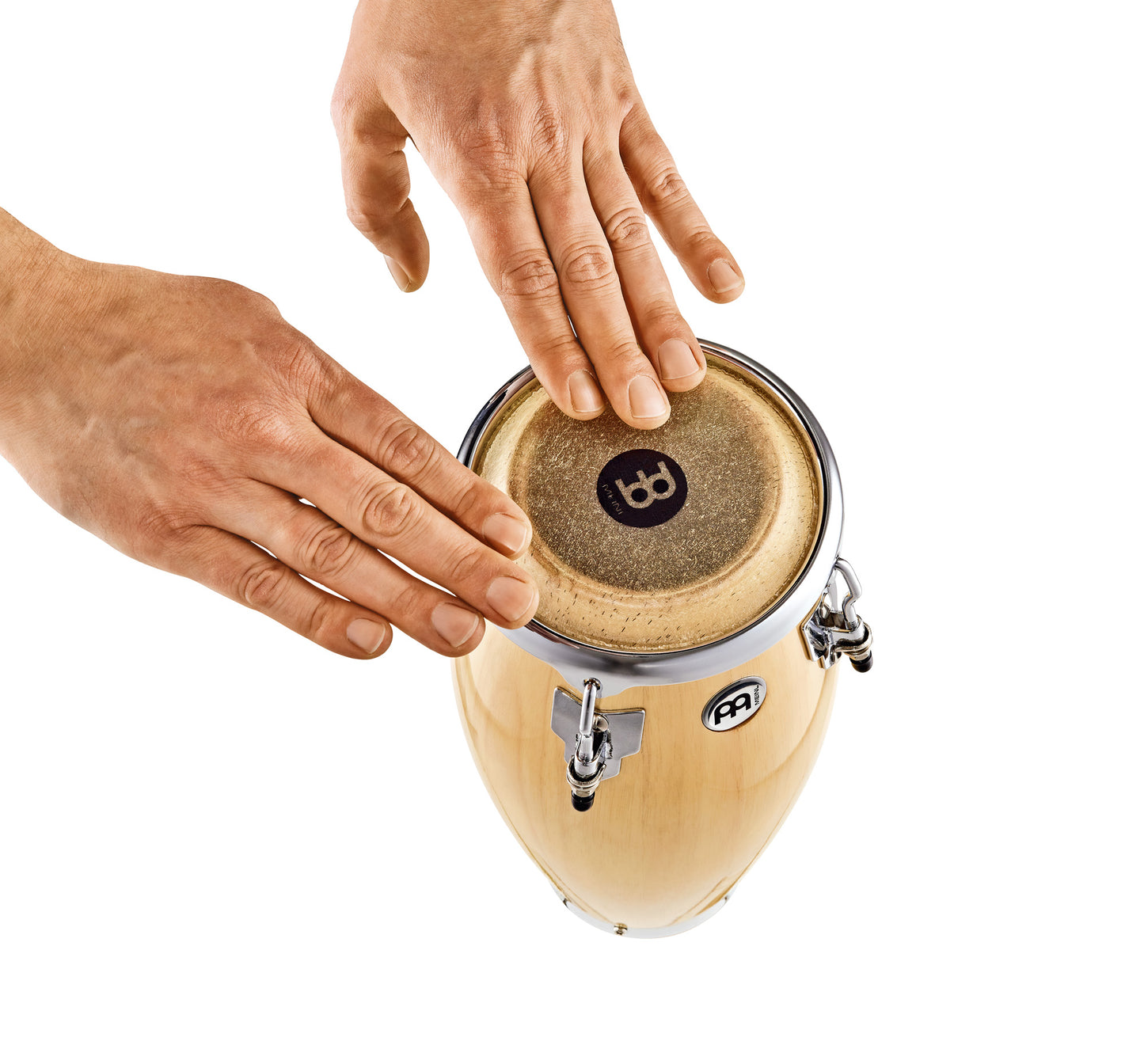 Mini congas Meinl 4,5", naturel brillant