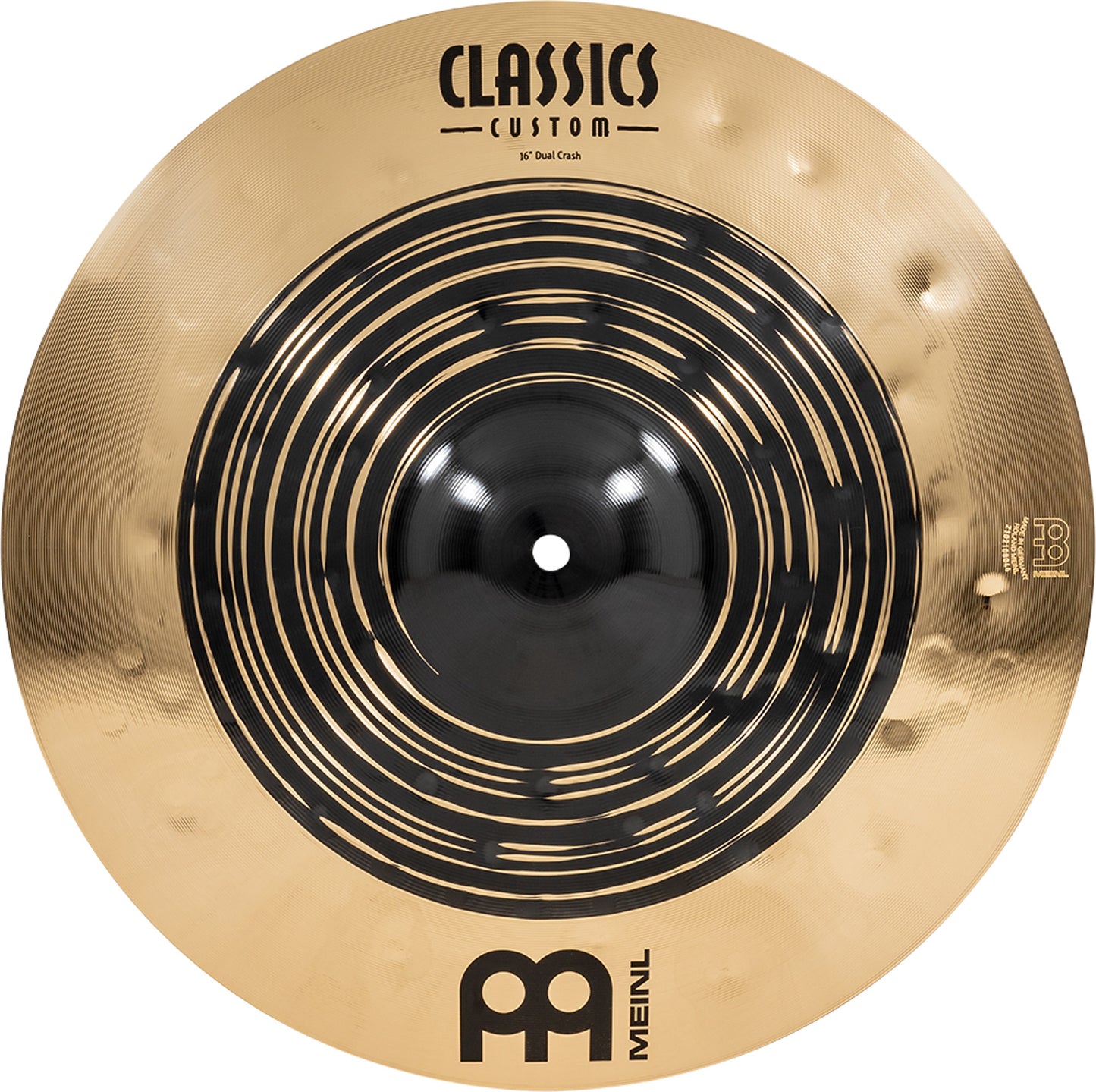 CRASH MEINL 16" CLASSICS CUSTOM DUAL