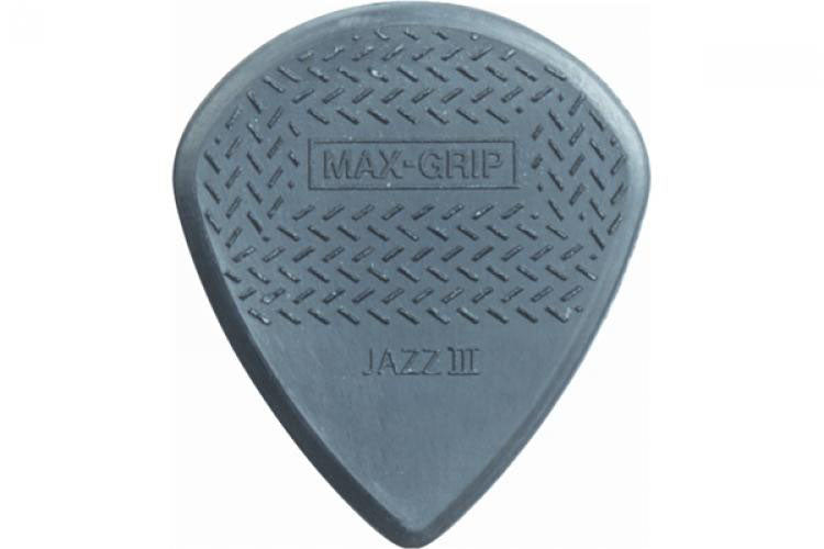 Sachet de 24 médiators Max-Grip Jazz III (gris graphite)