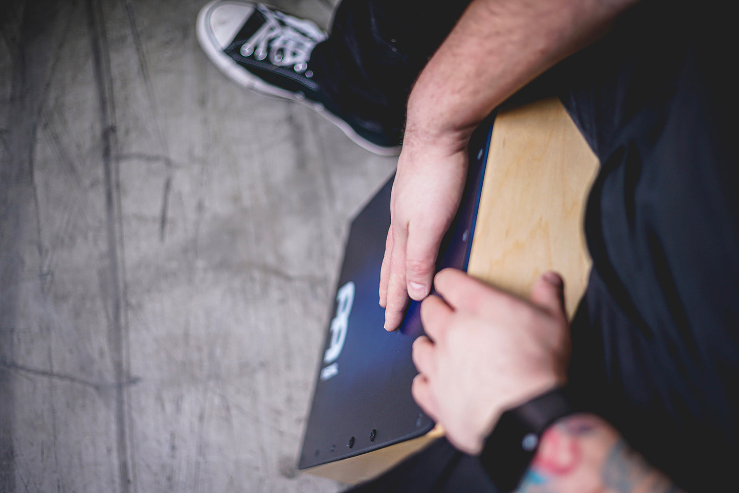 Cajon Snarecraft Meinl, corps et façade en bouleau baltique