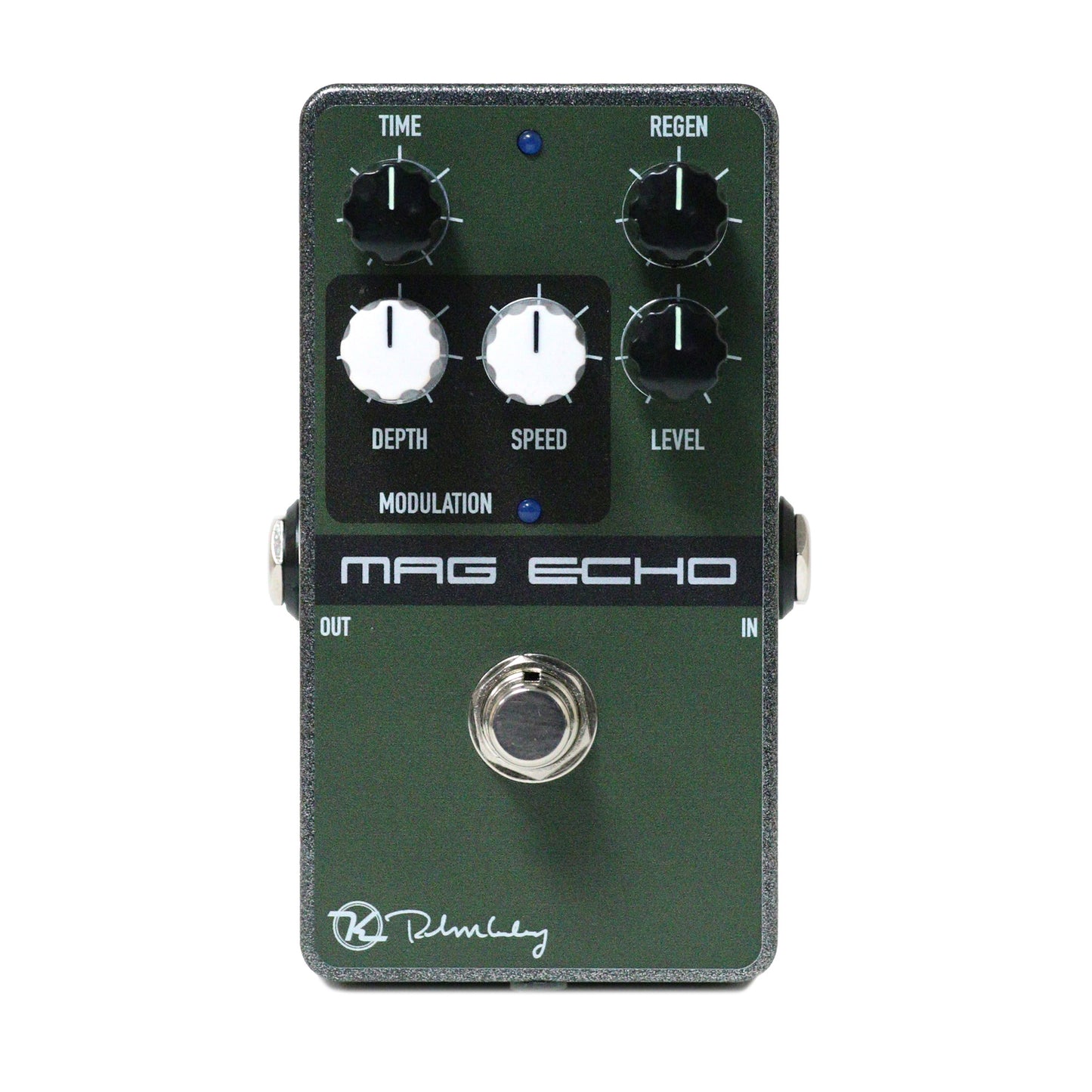 Pédale MAGNETIC ECHO DELAY, écho type bande, délai 40-600ms avec modulation