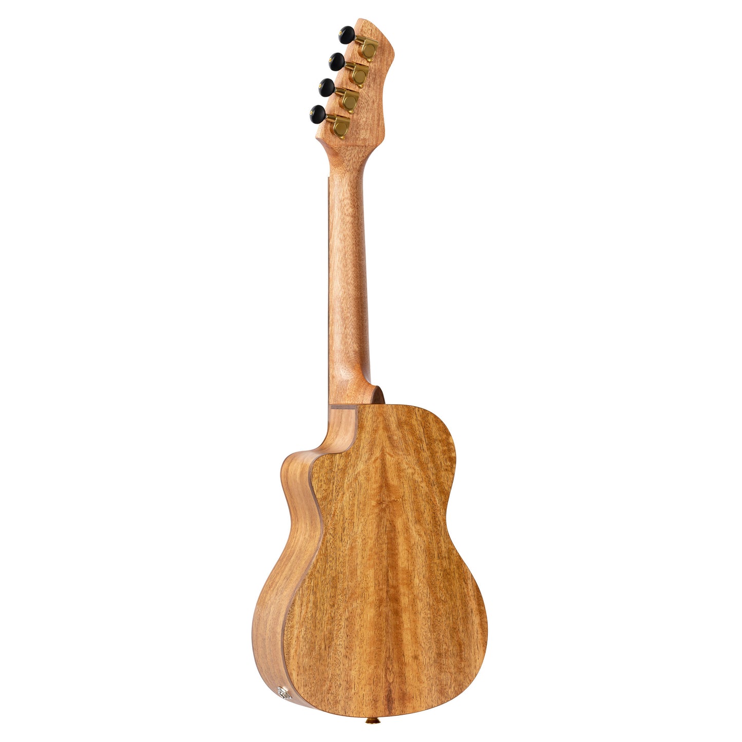 RUMG-CE, modèle Concert pan coupé, EQ Ortega MagusUke, table mango, fond & éclisses mango, housse deluxe