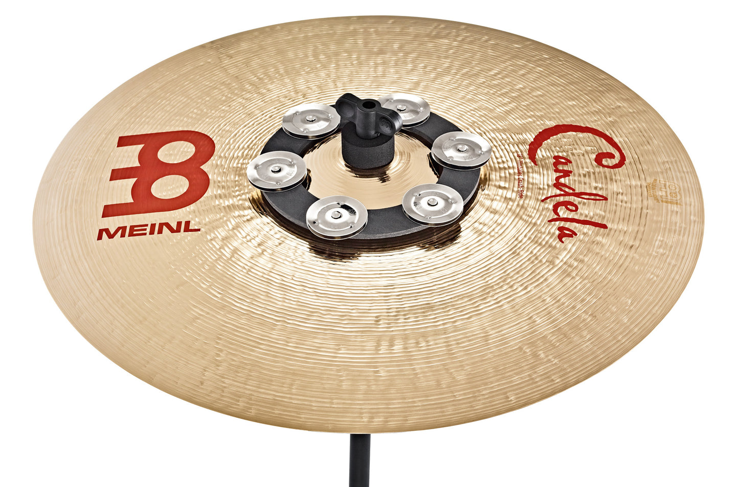 Ching Ring 6", convient à la plupart des charlestons, 5 paire de cymbalettes, facile à placer, acier inoxydable