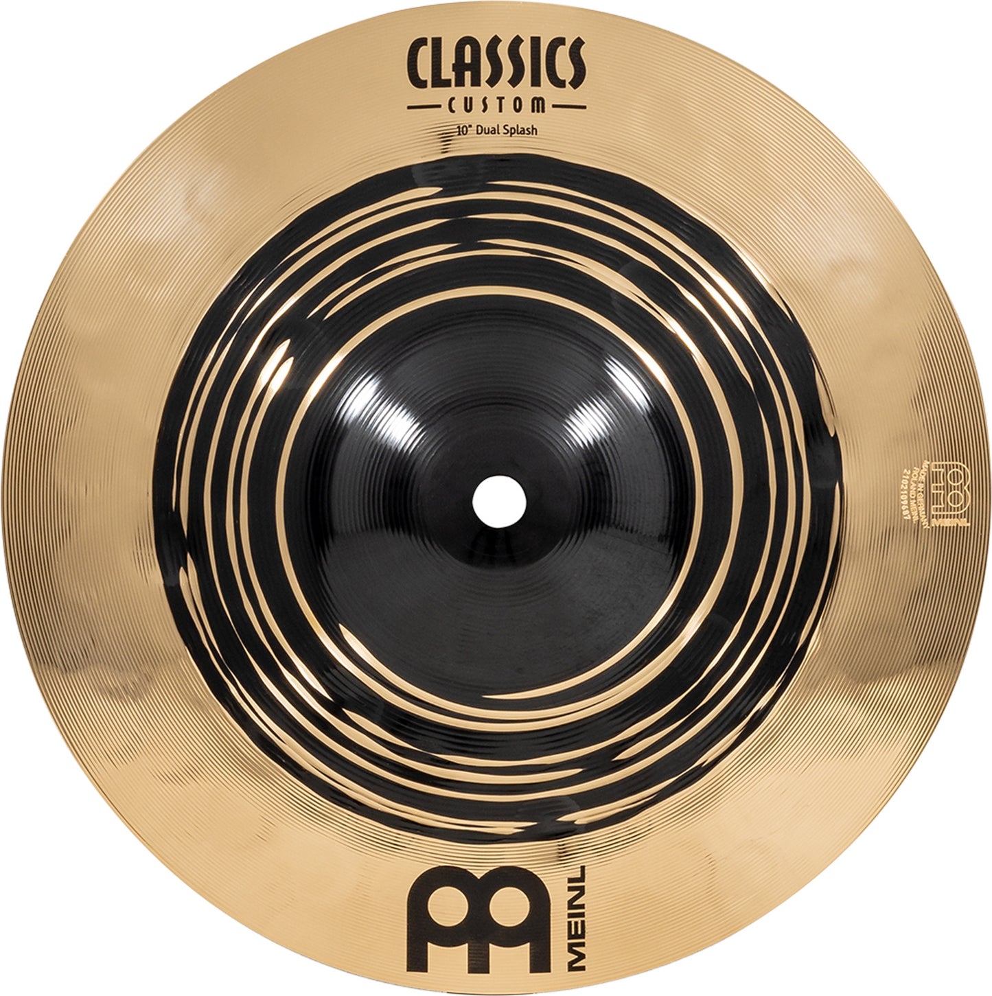 SPLASH MEINL 10" CLASSICS CUSTOM DUAL