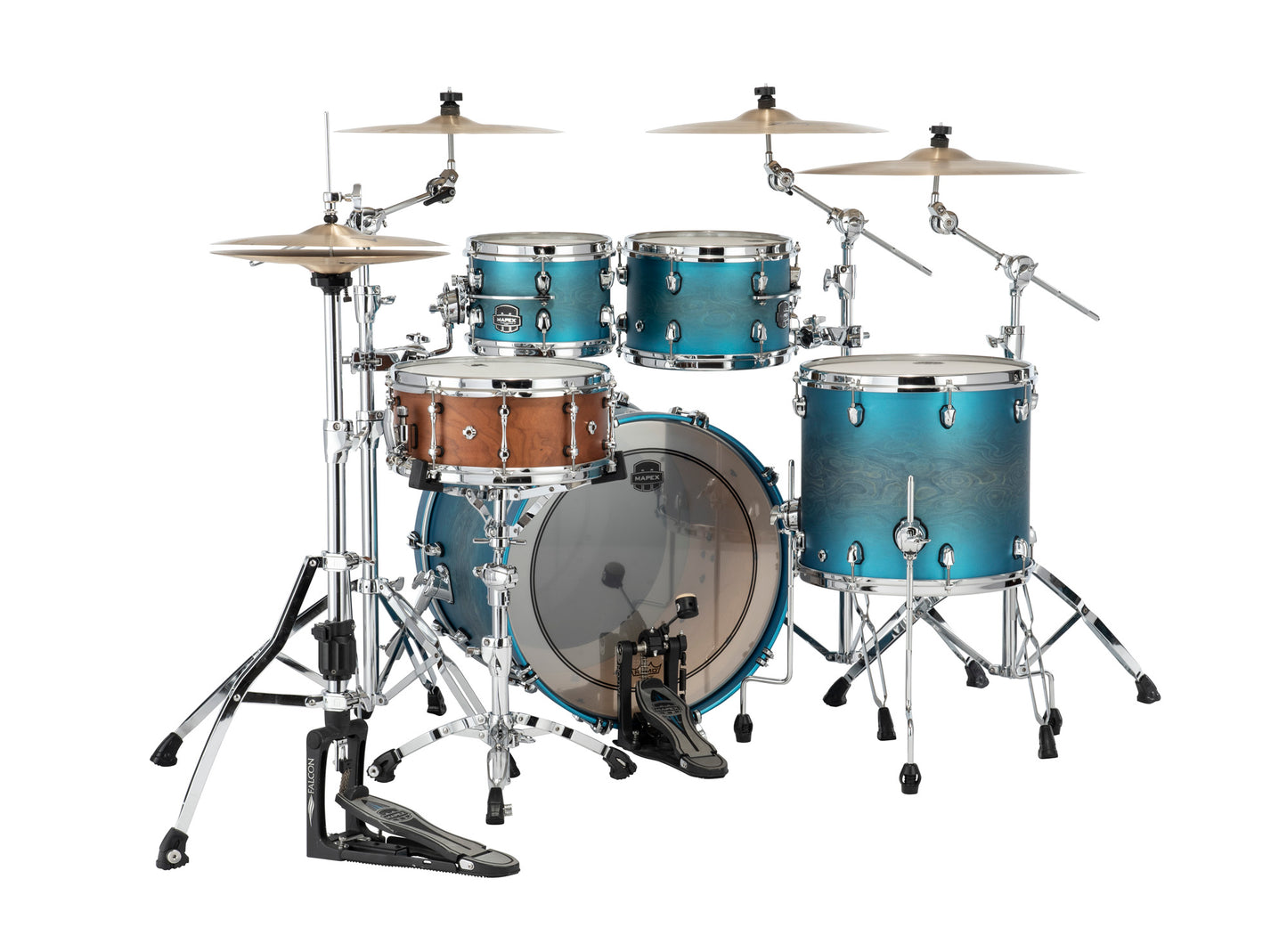 MAPEX SATURN EVO 4 FUTS AZUR BURST