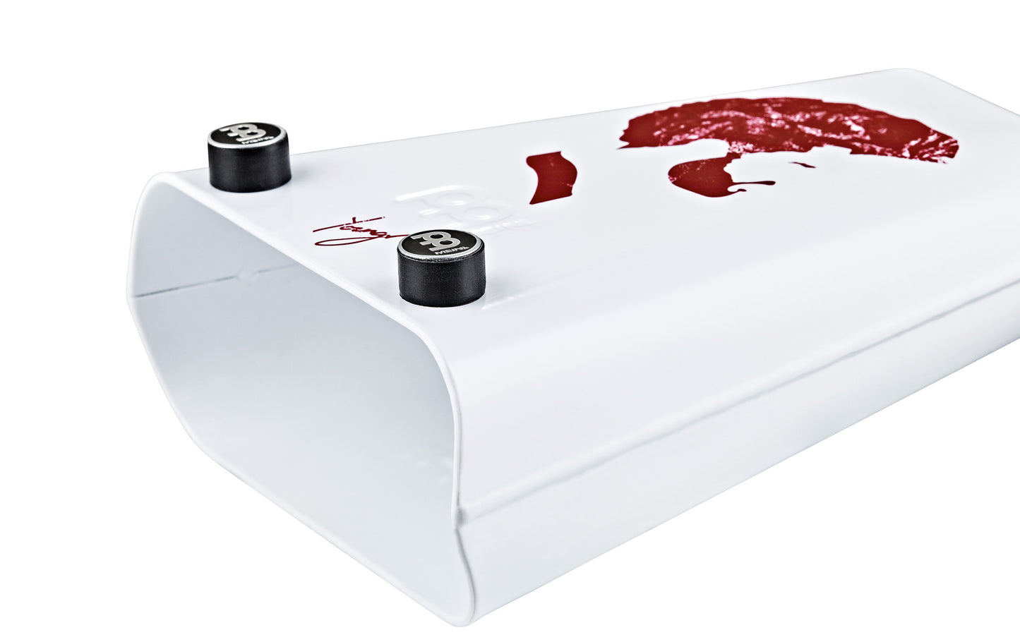 CLOCHE MEINL ARTIST YOUNGR 6.5" + MCT INCLUS, ALLIAGE CARBONE ET ACIER, BLANC