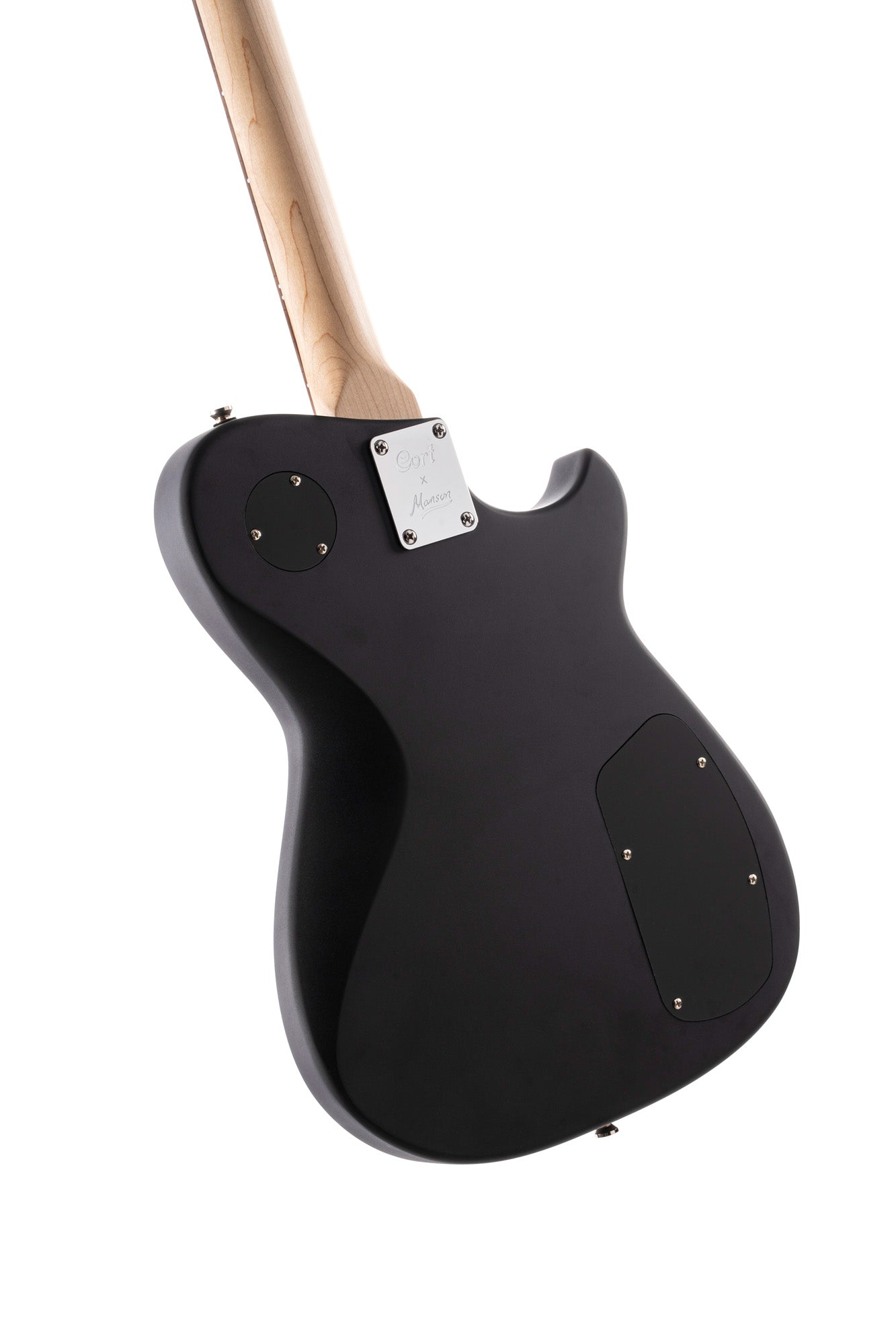 MBM-2H-LH, signature Matt Bellamy, corps tilleul, manche érable à radius compensé, micros Manson,"Kill" bouton, gaucher, noir